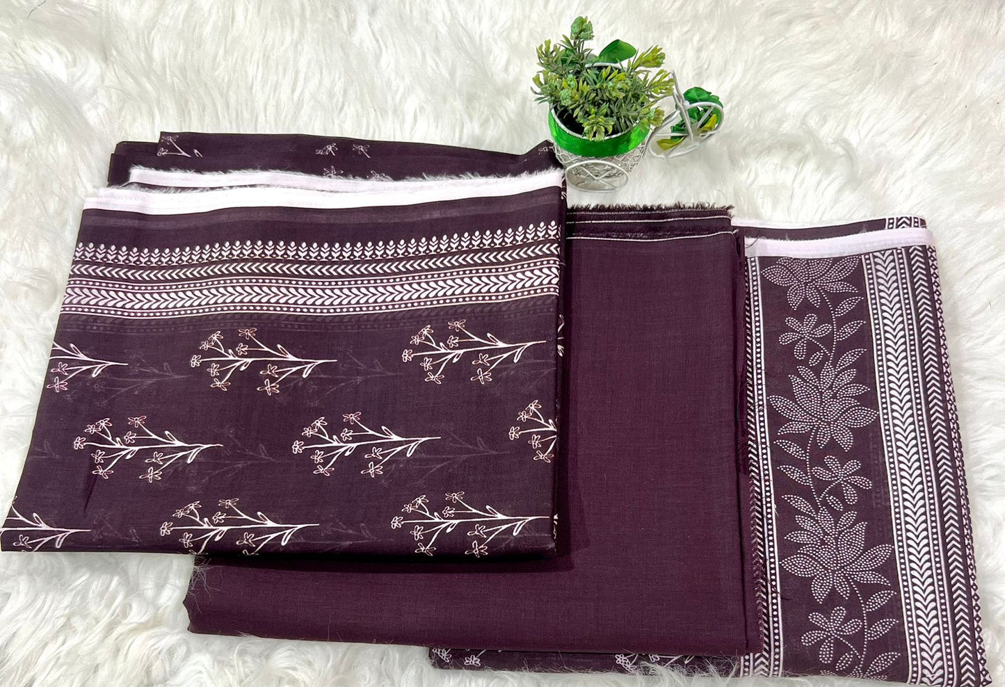 sahara lawn suit 3pc print