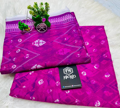 Taiba noor 3pc lawn all over