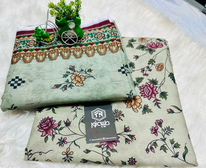 Taiba noor 3pc lawn all over