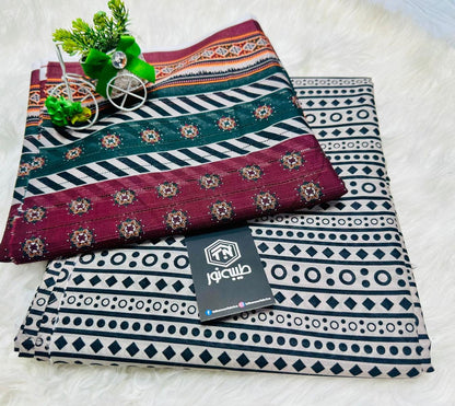 Taiba noor 3pc lawn all over