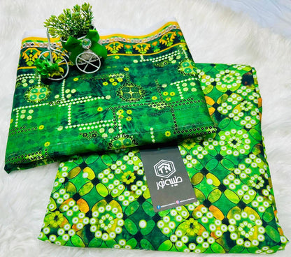 Taiba noor 3pc lawn all over
