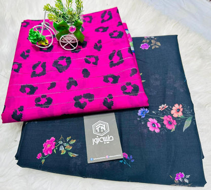 Taiba noor 3pc lawn all over