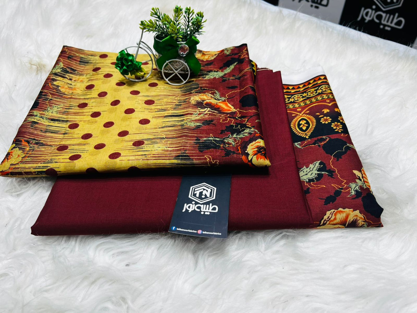 Taiba noor lawn 3pc