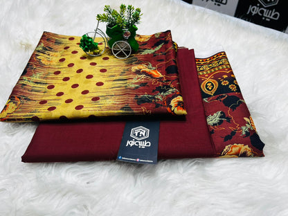 Taiba noor lawn 3pc