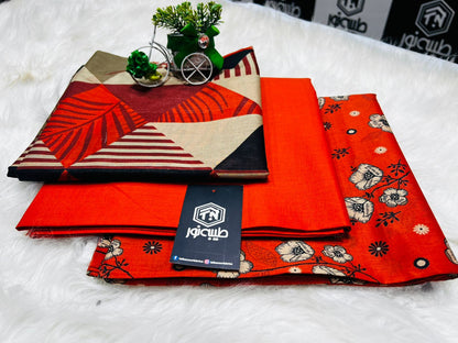 Taiba noor lawn 3pc