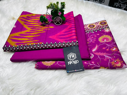 Taiba noor lawn 3pc