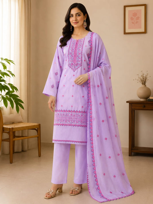 Embroidery Lawn 3pc