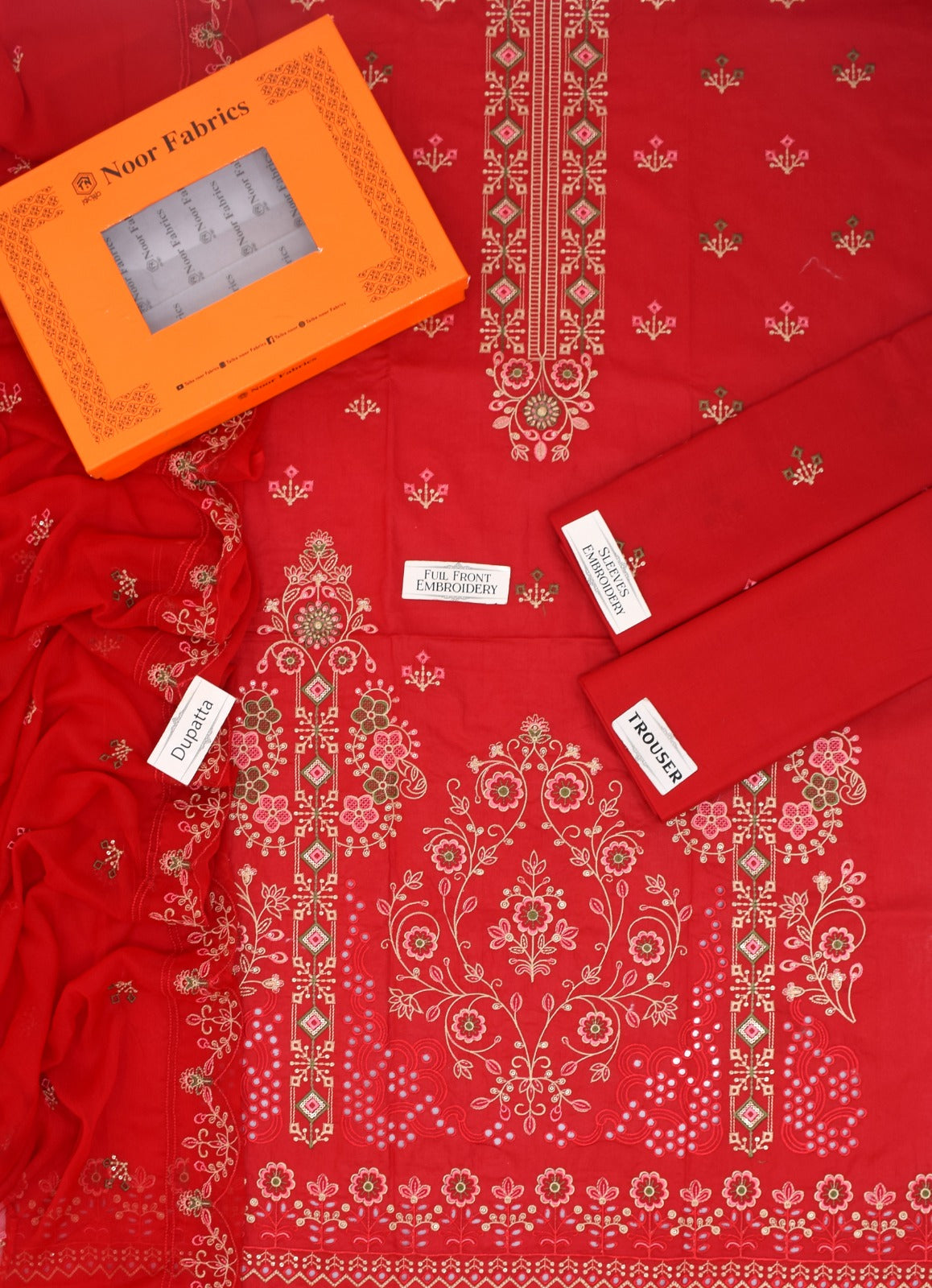 TAIBA NOOR 3PC LAWN EMB SUIT