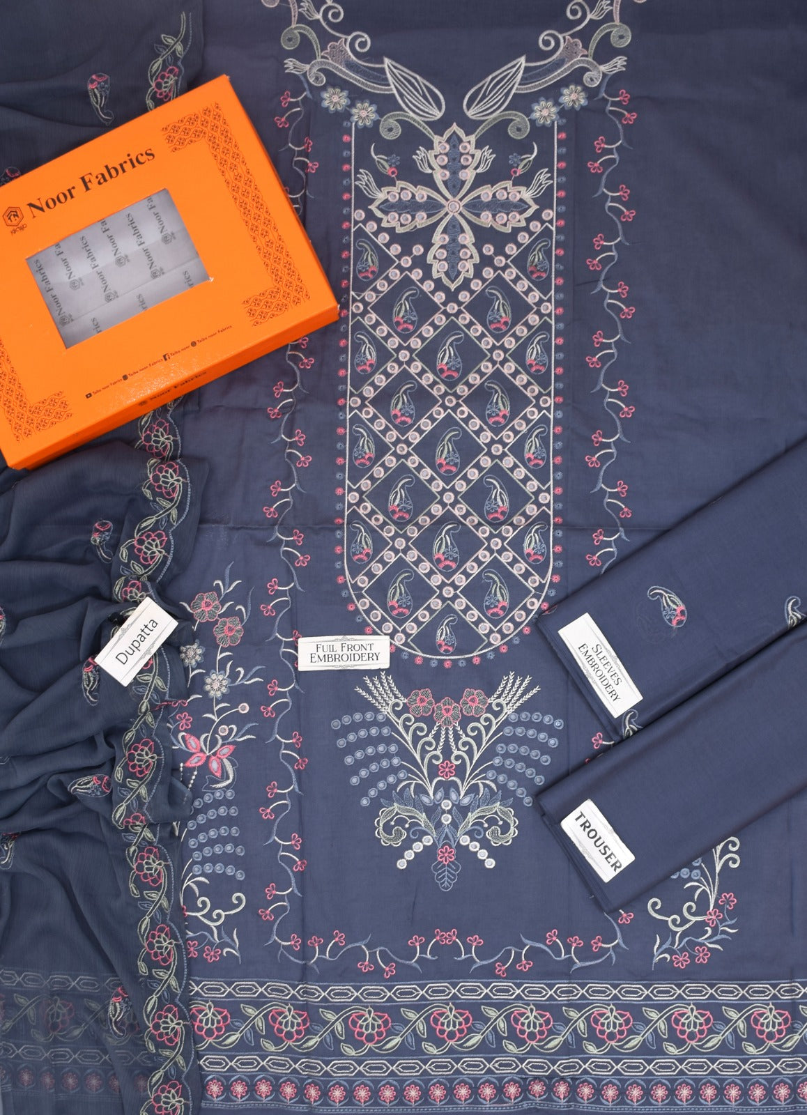 TAIBA NOOR 3PC LAWN EMB SUIT