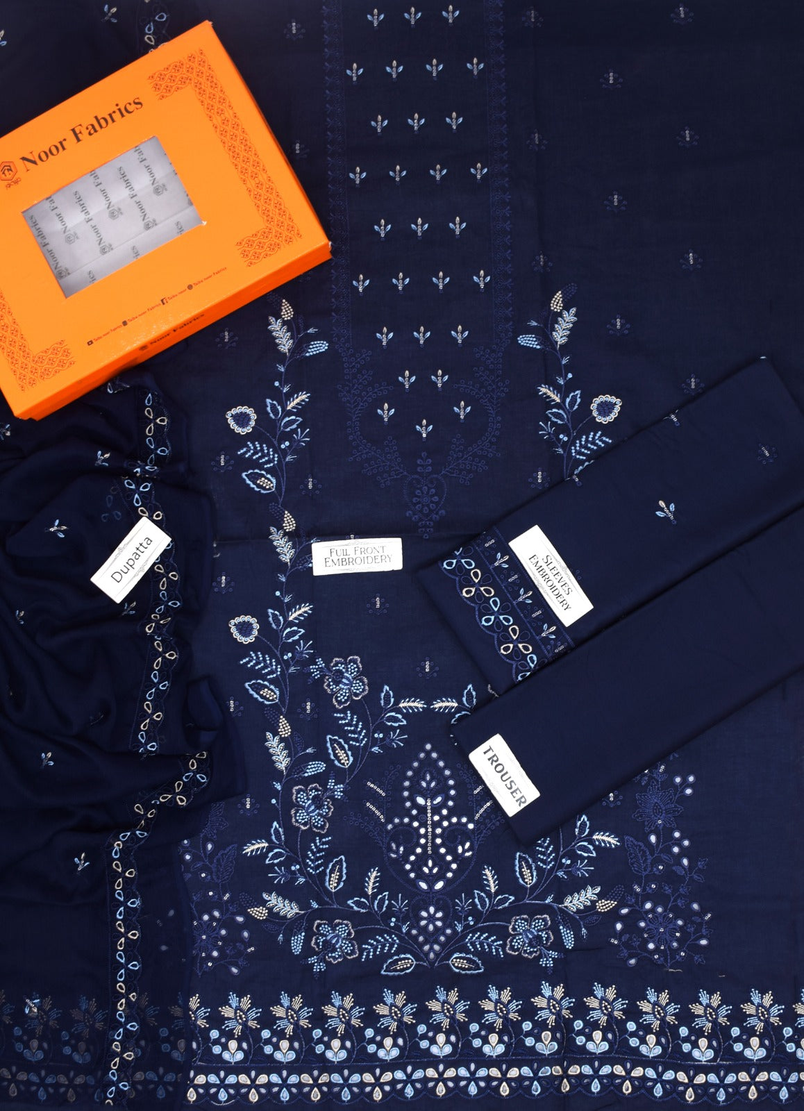 TAIBA NOOR 3PC LAWN EMB SUIT