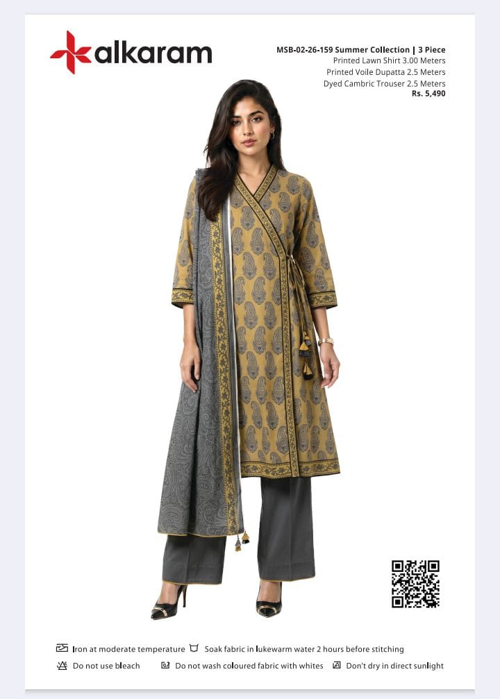 ALKARAM 3PC LAWN