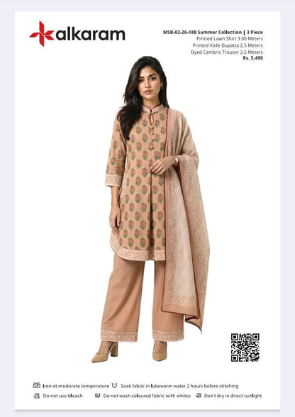 ALKARAM 3PC LAWN