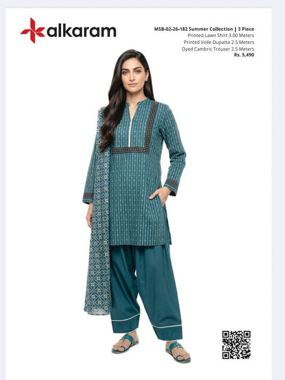 ALKARAM 3PC LAWN