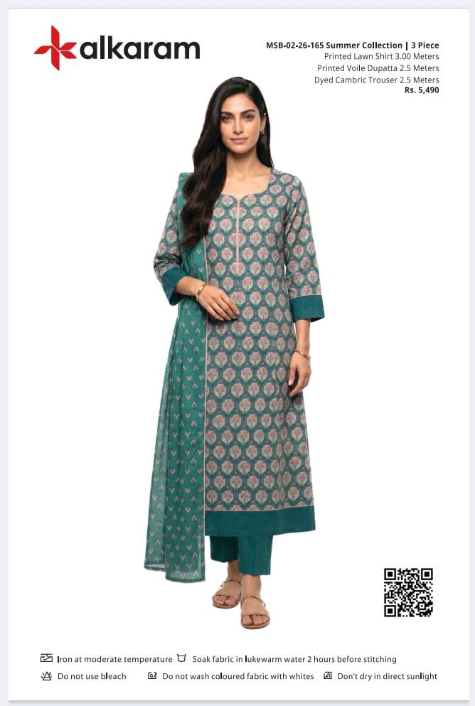 ALKARAM 3PC LAWN
