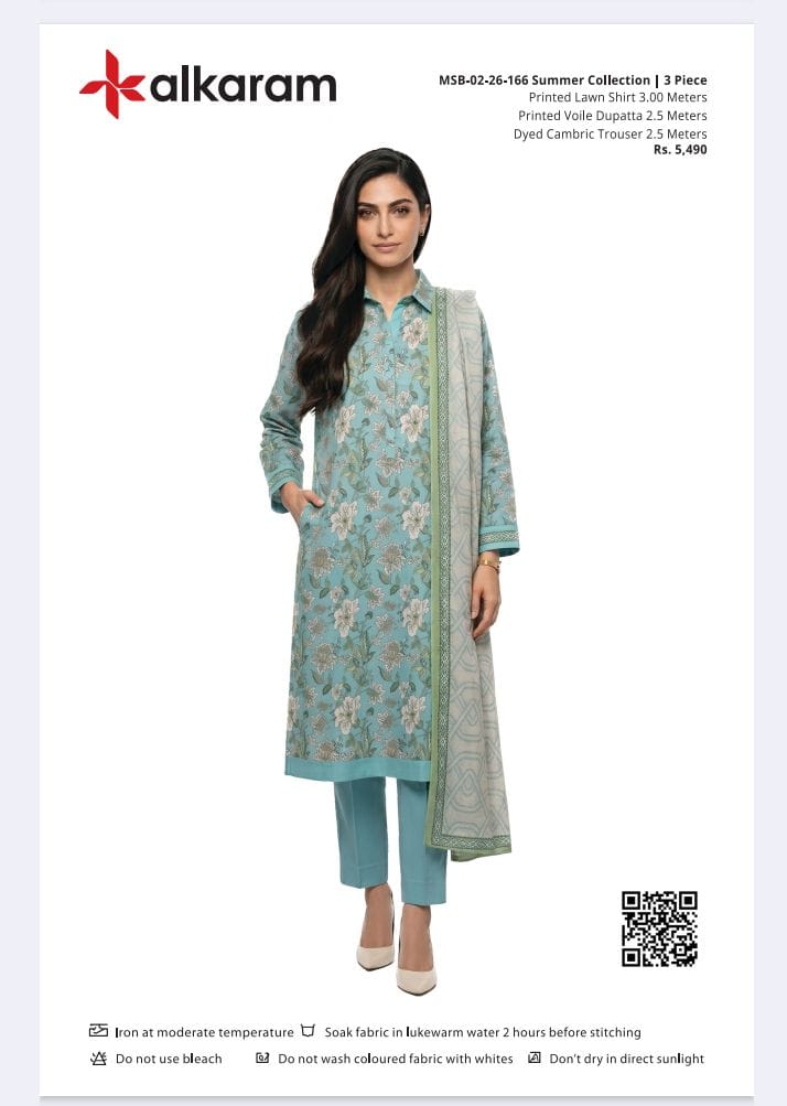 ALKARAM 3PC LAWN