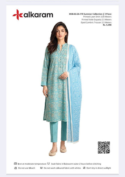 ALKARAM 3PC LAWN