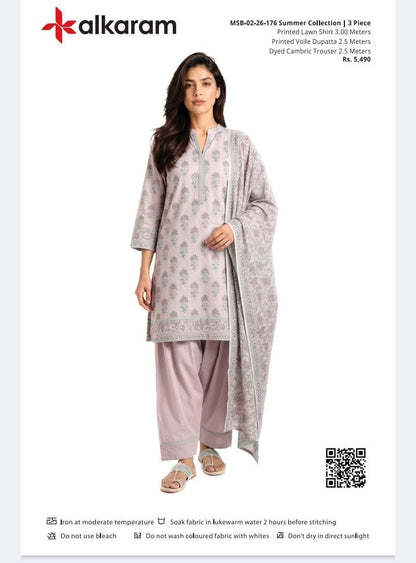 ALKARAM 3PC LAWN