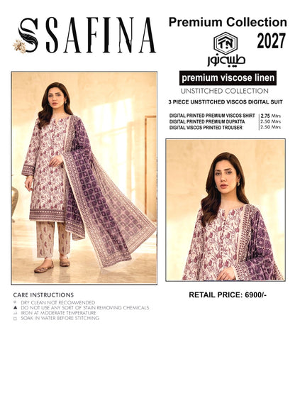 PREMIUM VISCOSE LINEN 3PC SUIT