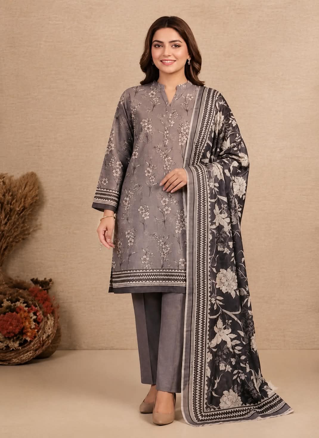 TAIBA NOOR 3PC LAWN