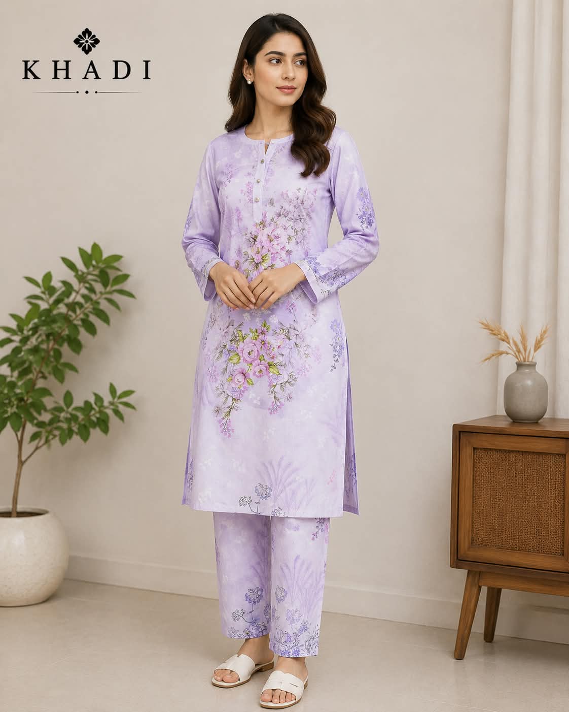 2PC LAWN BY BONANZA & KHADI