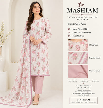 3PC LAWN BY TAIBA NOOR