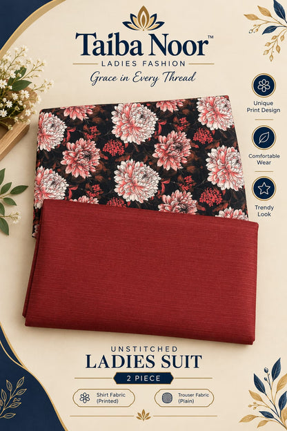 2PC KHADAR BY TAIBA NOOR