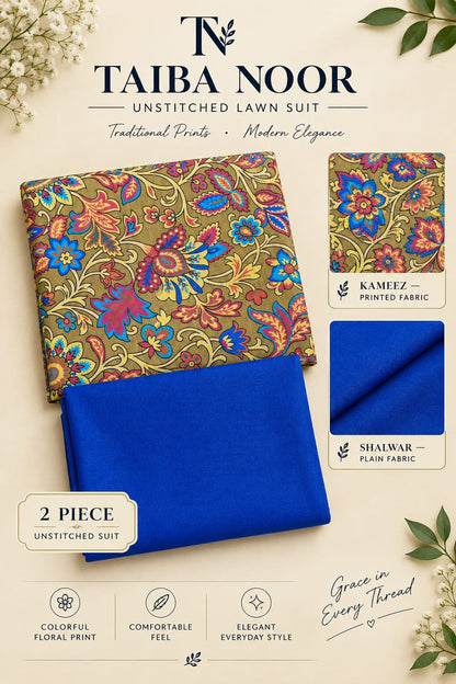 2PC KHADAR BY TAIBA NOOR