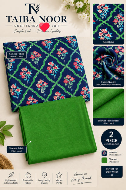 2PC KHADAR BY TAIBA NOOR