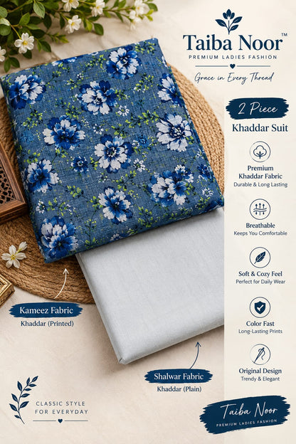 2PC KHADAR BY TAIBA NOOR