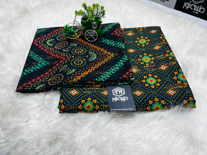 Taiba noor 3pc lawn all over