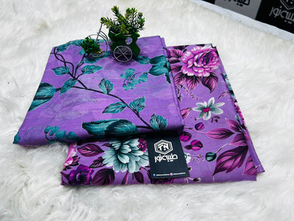 Taiba noor 3pc lawn all over