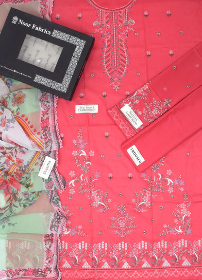 TAIBA NOOR 3PC LAWN EMB SUIT