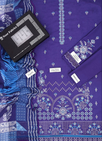 TAIBA NOOR 3PC LAWN EMB SUIT