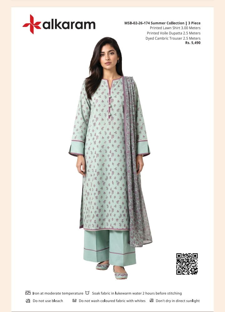 ALKARAM 3PC LAWN