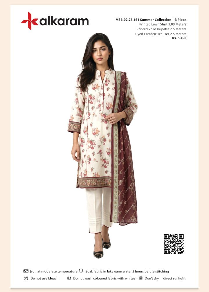 ALKARAM 3PC LAWN