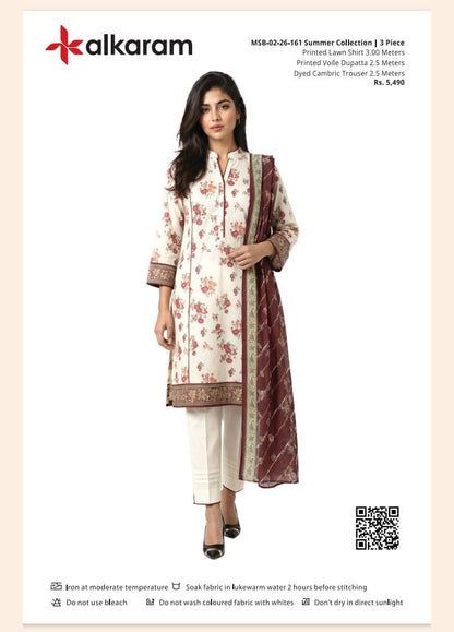 ALKARAM 3PC LAWN