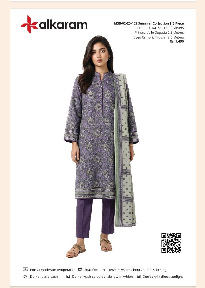 ALKARAM 3PC LAWN