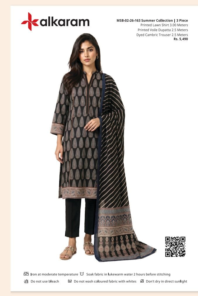 ALKARAM 3PC LAWN