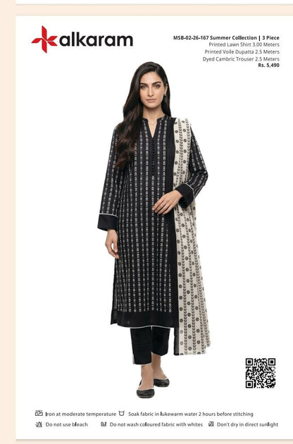 ALKARAM 3PC LAWN
