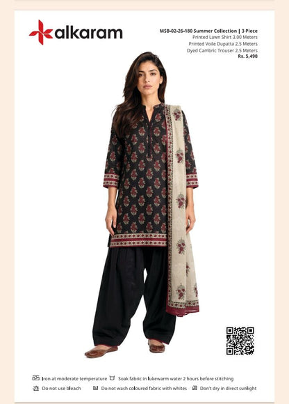 ALKARAM 3PC LAWN