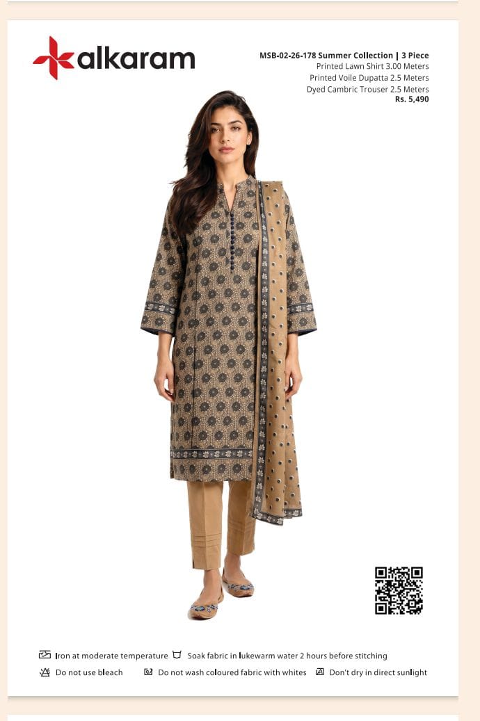 ALKARAM 3PC LAWN